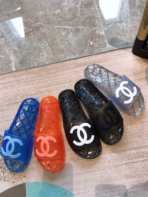 buy chanel slides|chanel slides men.